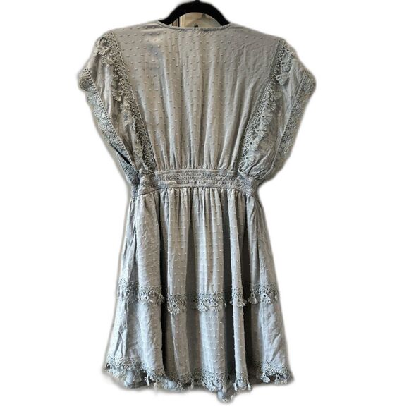 Lace V-Neck Dress - Size Medium - Picture 4 of 7